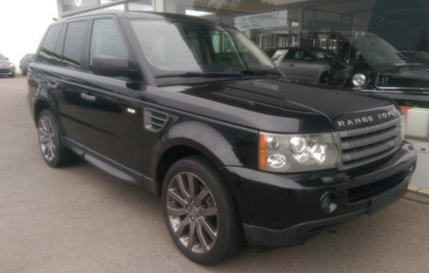 Left hand drive LANDROVER RANGE ROVER SPORT 2.7 TDV6 HSE 